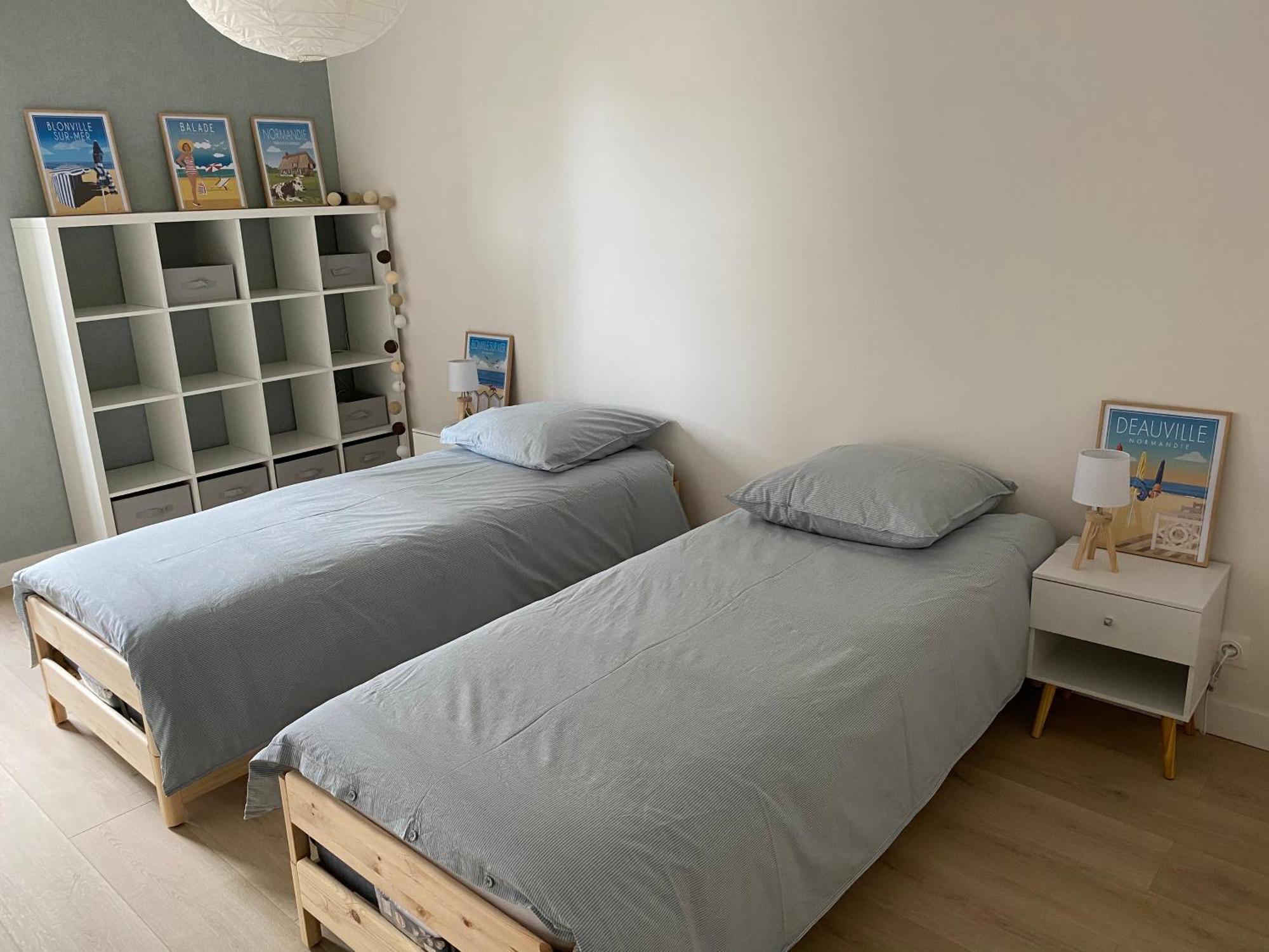 Appartement 65M2 Avec Balcon Vues Partielles Mer A 150M De La Plage Et Centre, Wifi Et Parking Prive Blonville-sur-Mer Zewnętrze zdjęcie